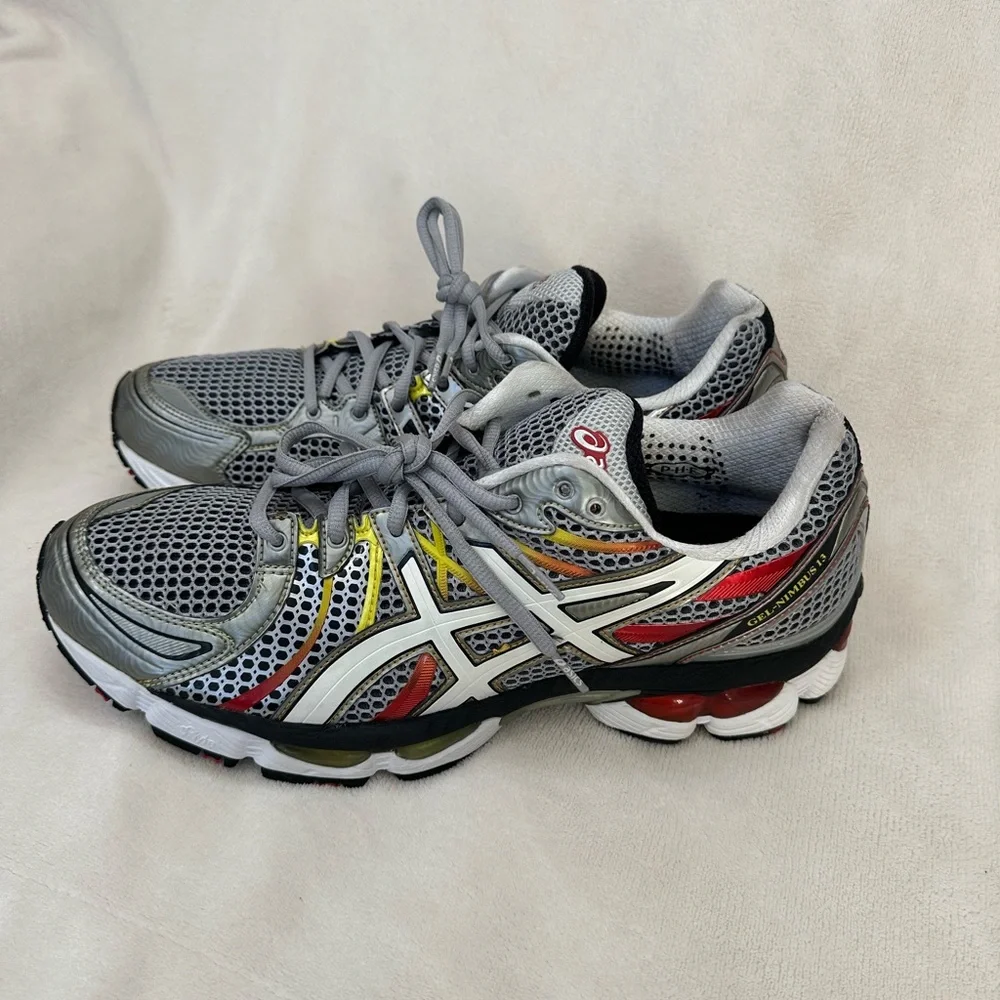 Asics Gel Nimbus 13 Mens Shoes Size 11.5 T142N - Picture 3 of 9